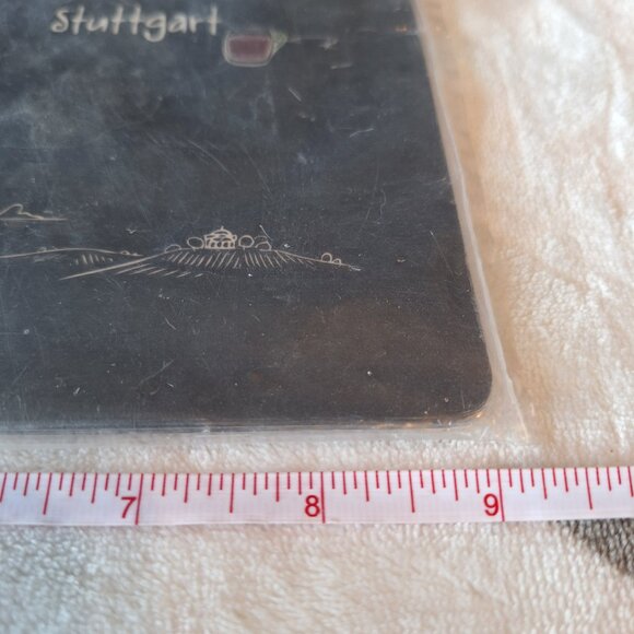 Stuttgart‎ German Breakfast Board City Skyline Heat Resistant Made In Germany - Picture 8 of 9